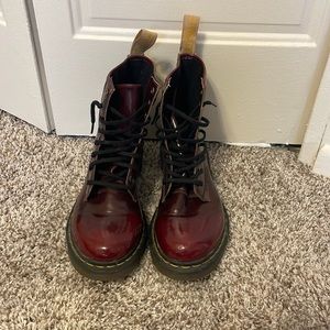 Red Dr Martens